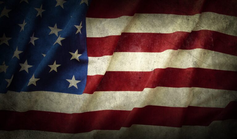 American Thin Blue Line Flag